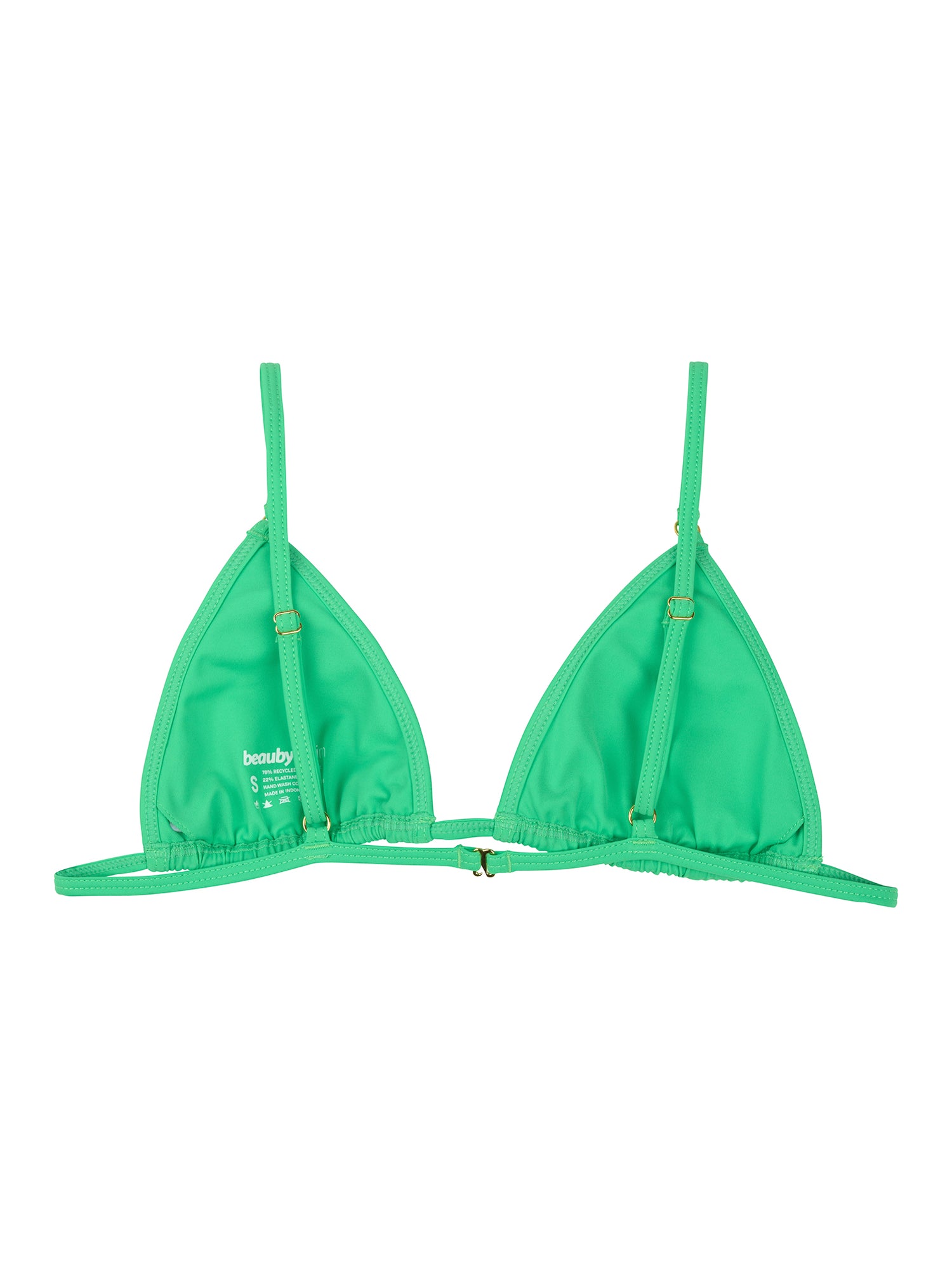 The Sophie Bikini Top - Bright Green